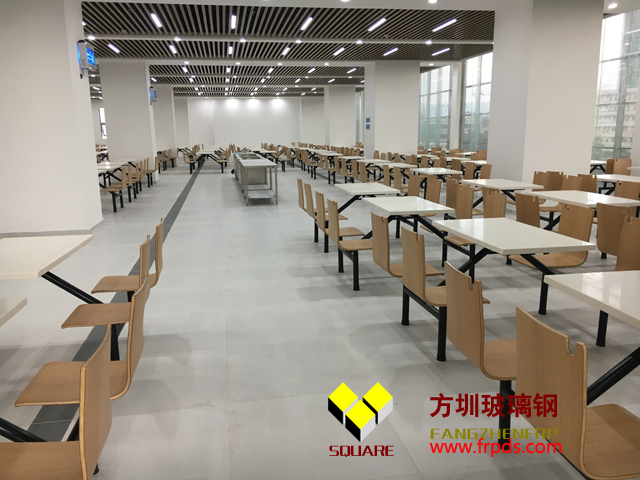 玻璃鋼食堂定制餐座椅