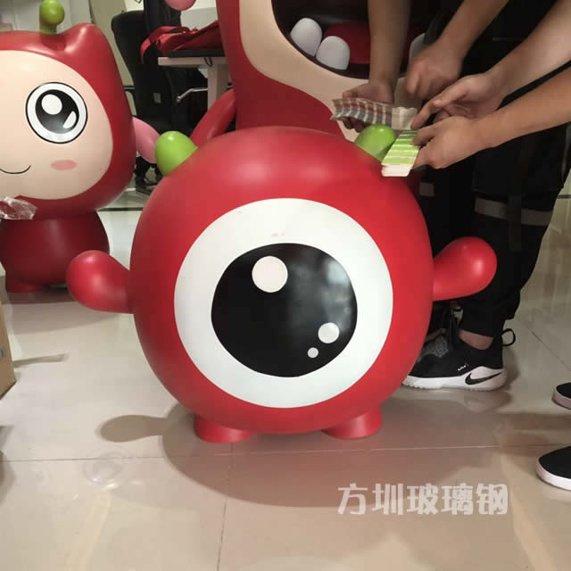 教育機構(gòu)動漫卡通玻璃鋼雕塑