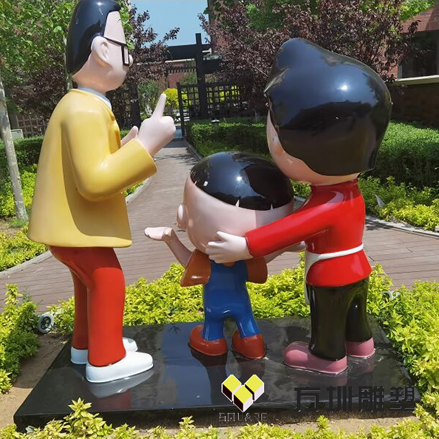 為什么有些玻璃鋼雕塑產(chǎn)品容易掉漆？